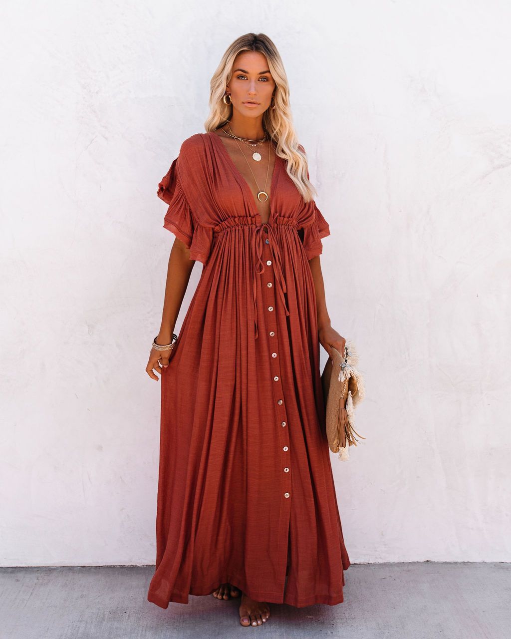 Airy Summer Maxi Dress