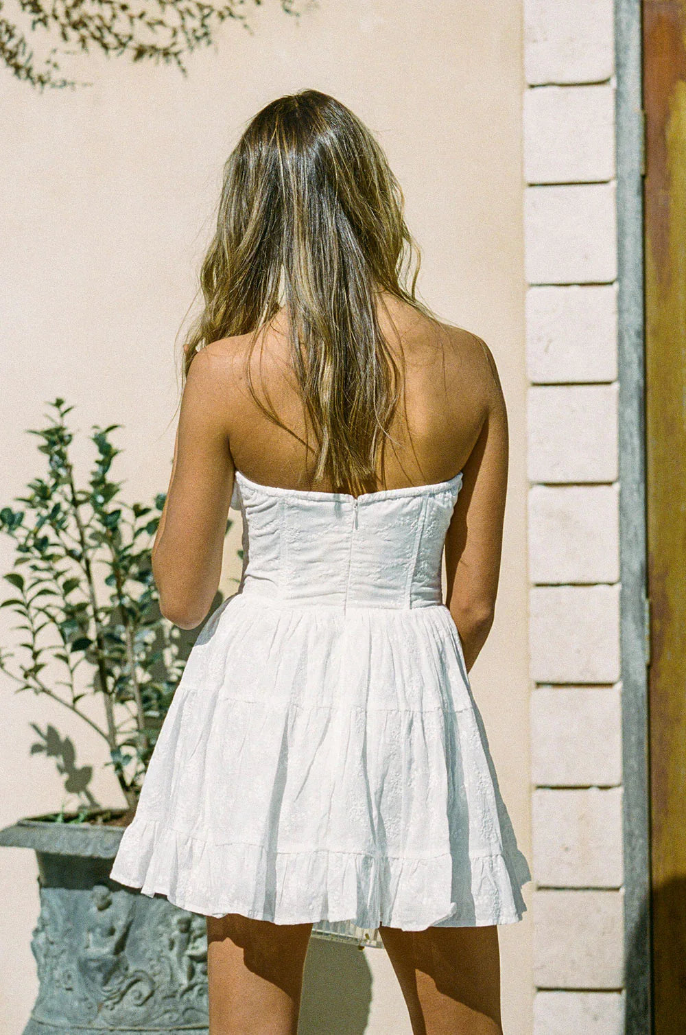 Strapless Summer Dress